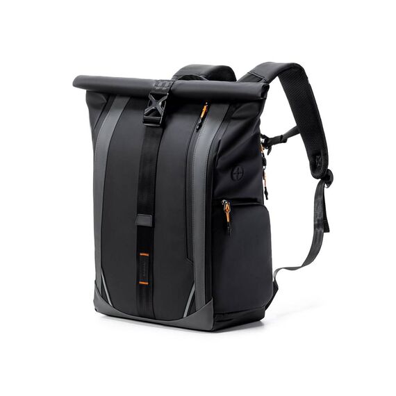 Inateck BP01009 15.6″ Backpack – Black Roll‑Top