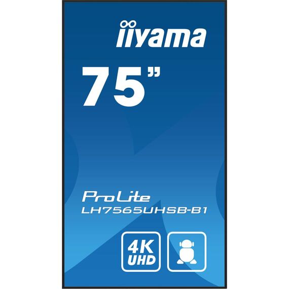 iiyama ProLite LH7575UHS-B1AG 75 Diagonal LH7575UHS-B1AG