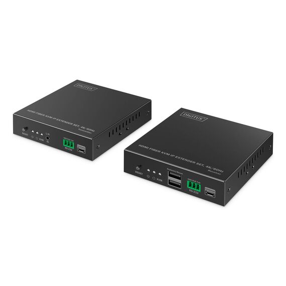 DIGITUS HDMI Fiber KVM Extender Set 4K60Hz DS55348