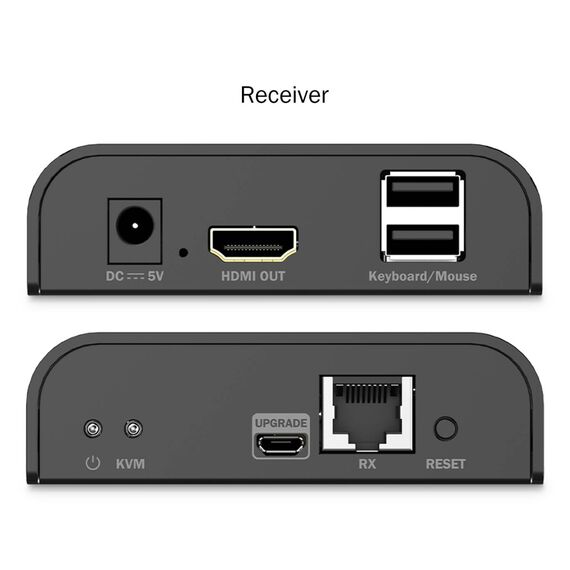 DIGITUS HDMI KVM IP Extender Set 4K60Hz CAT 6 200 m DS55355