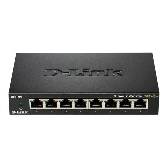 DLink DGS 108 Switch unmanaged 8 x 101001000 DGS108E