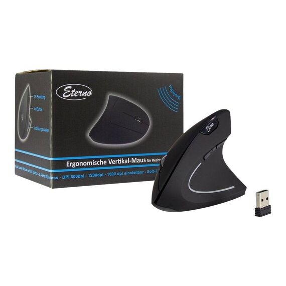 Inter-Tech Eterno KM206R Vertical mouse ergonomic righthanded 6 88884101