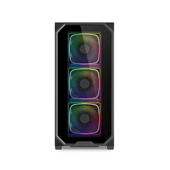 Sharkoon Gehäuse AK5G RGB ATX 1xGlas schwa Mini 4044951041831