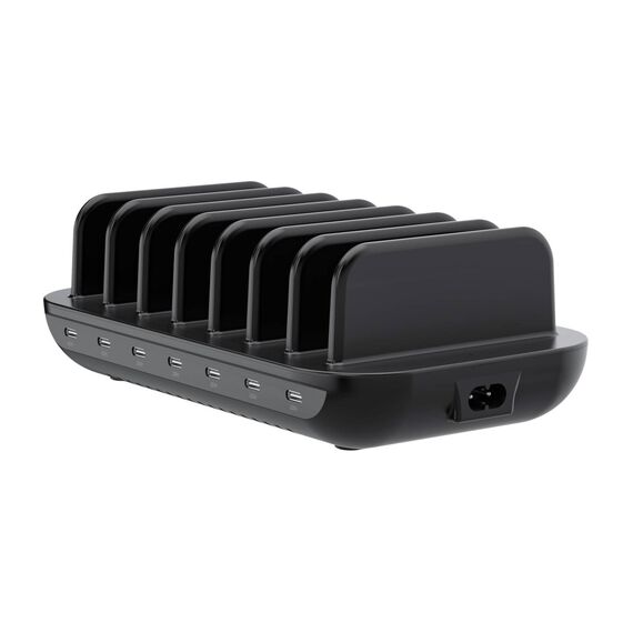 Conceptronic 160W 7-Port USB PD Charging Station, USB-C x 7, PD 3.0 OZUL07B