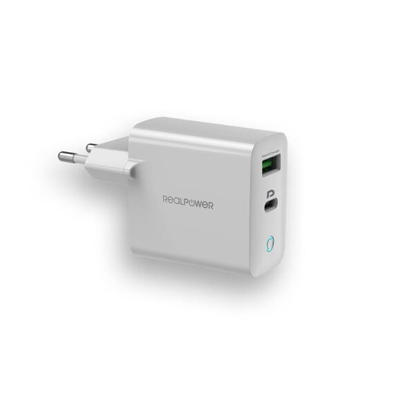 RealPower PC-65 GaN 65Watt Notebook Chargerr 352262