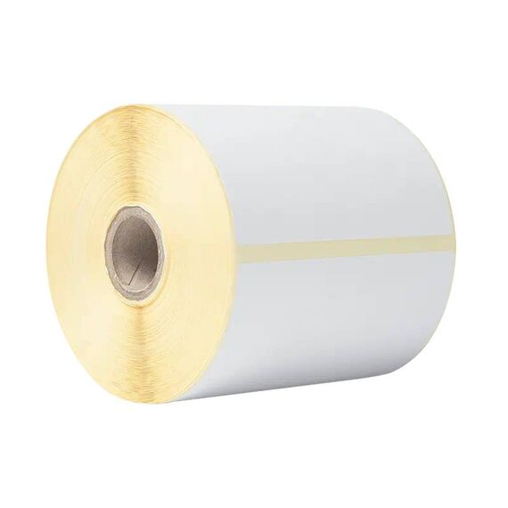 Brother - White - 102 x 152 mm 350 label(s) (1 roll(s) x 350 die cut labels (pack of 8)
