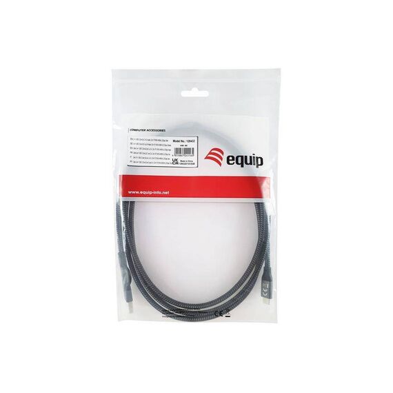 Equip 2 in 1 USB 3.2 Gen 2x2 C to C A cabl 128432