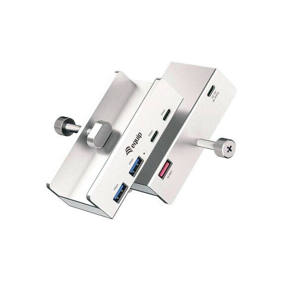Equip Klemm USBA3.2Hub>2xUSBC2xUSBA Hub 5 Gbps 128967