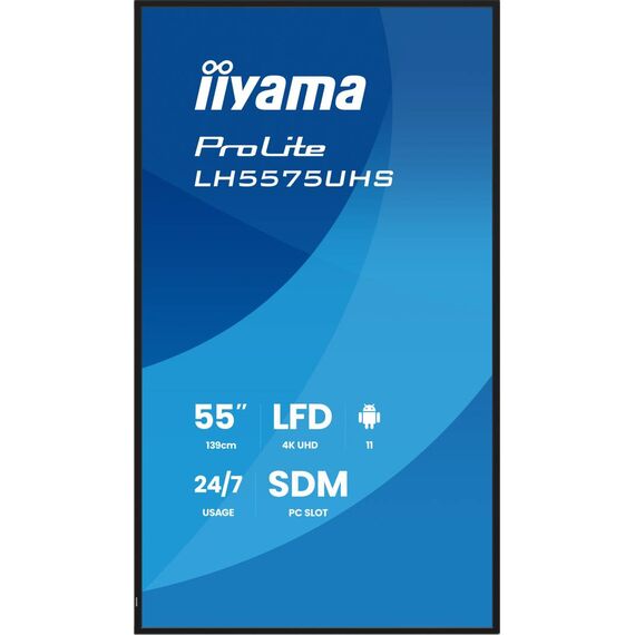 iiyama ProLite LH5575UHSB2AG 55 Diagonal Class LH5575UHSB2AG