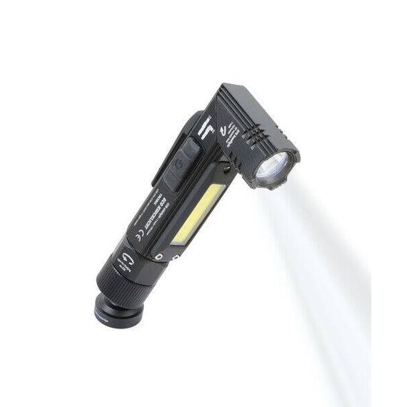 TROIKA ECO KNICKLICHT, Hand flashlight + Headband flas | TOR55/BK