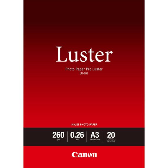 Canon Photo Paper Pro Luster LU-101 / Luster / 260 mic | 6211B007