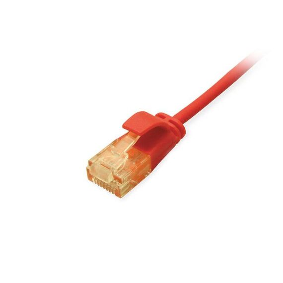 Equip Cat6A U UTP Slim Patch Cable, 1.0m, Red 626203