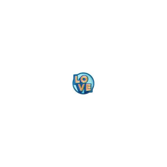 Laut International MAGMOJI BADGE Love Blue Fashion L_MM_LO_BL