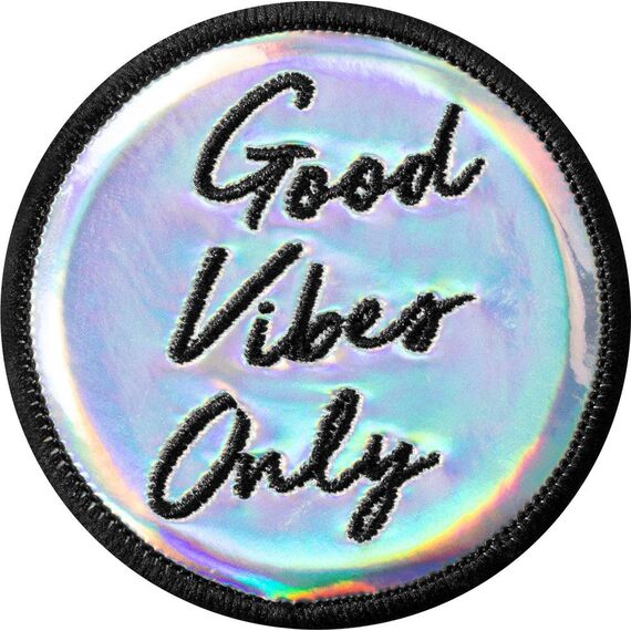 MAGMOJI Badge Good Vibes Only Logo badge for mobile L_MM_GVO
