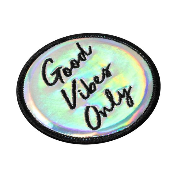 MAGMOJI Badge Good Vibes Only Logo badge for mobile L_MM_GVO