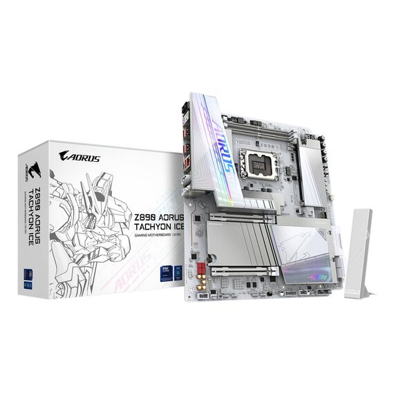 AORUS Z890 TACHYON ICE Motherboard extended Z890 A TACHYON ICE