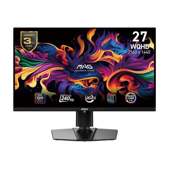 MSI MAG 271QPXDE QDOLED E2 OLED monitor gaming 9S63CD89T011