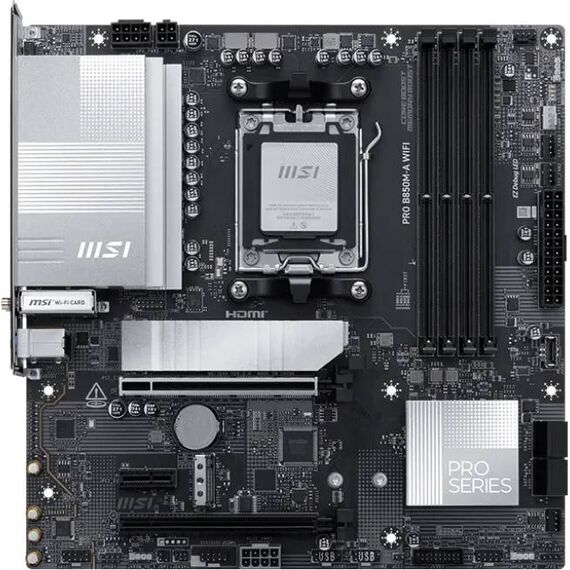 MSI PRO B850MA WIFI PZ Motherboard micro ATX Socket 7E78001R