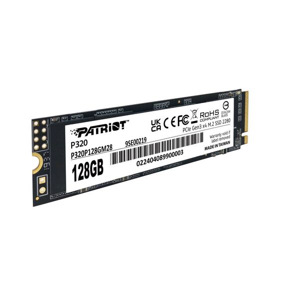 Patriot P320 SSD 128 GB internal M.2 2280 PCIe 3.0 P320P128GM28