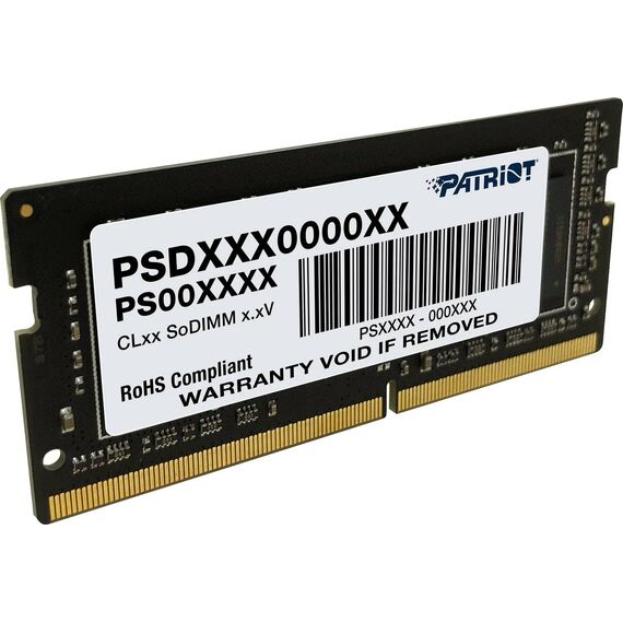 Patriot Signature Line SO-DIMM 8GB, DDR4-3200, PSD48G32002S