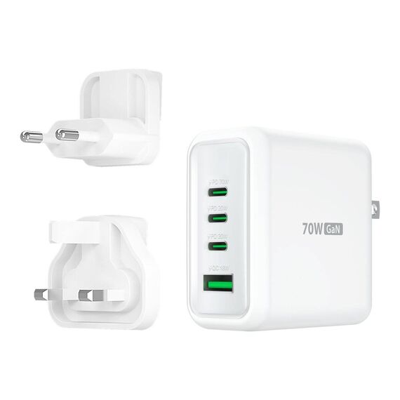 j5create JUP4370EF-N / Power adapter / 70 Watt / PD 2.0, PD 3.0,