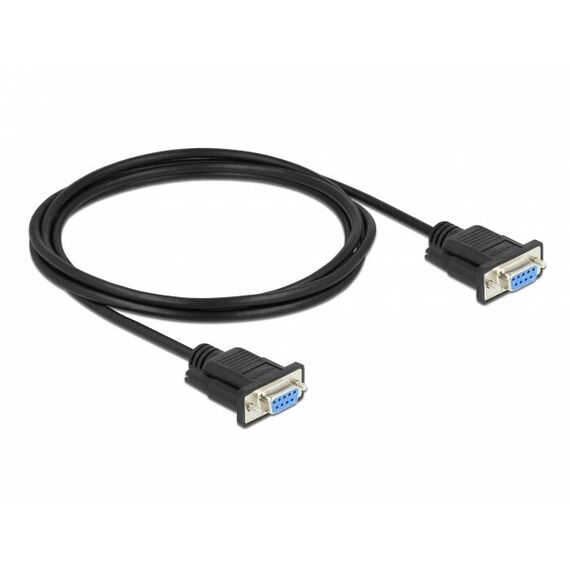 Delock / Serial cable / DB-9 (F) to DB-9 (F) / 2 m / thum | 86605
