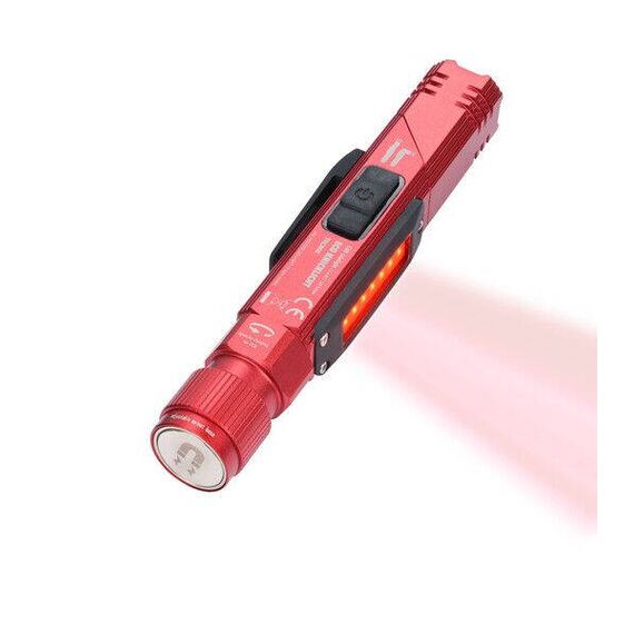 TROIKA ECO KNICKLICHT, Hand flashlight + Headband flas | TOR55/RD