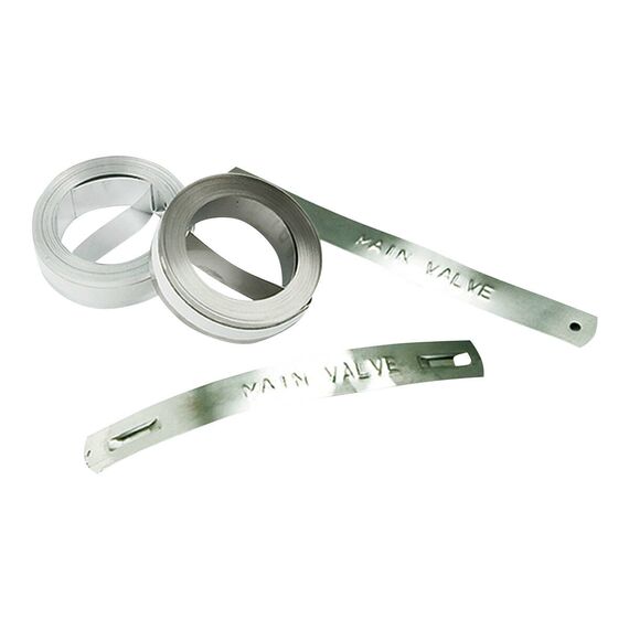 DYMO IND Embossing Aluminum Labels 1/2" / Aluminium / sel | 35800