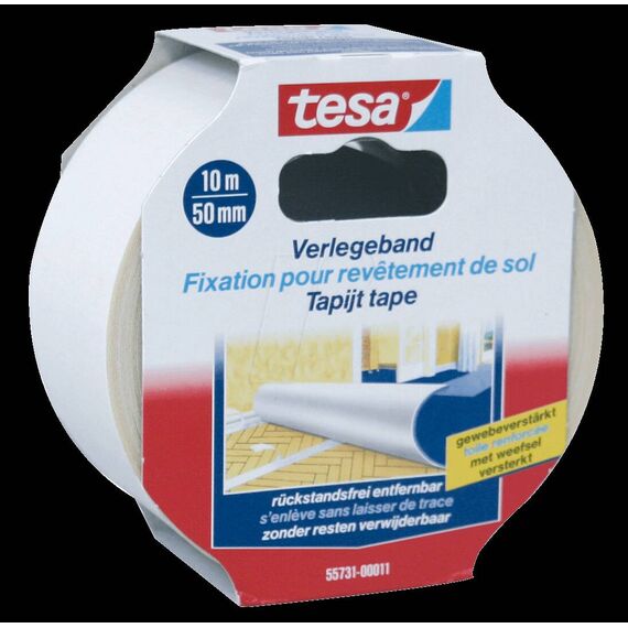 TESA 55731 / White / Marking / PVC / 10 m | 55731-00011-11