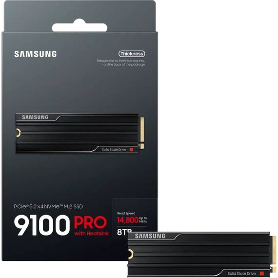 Samsung 9100 PRO MZVAP8T0 SSD encrypted 8 TB MZVAP8T0CW