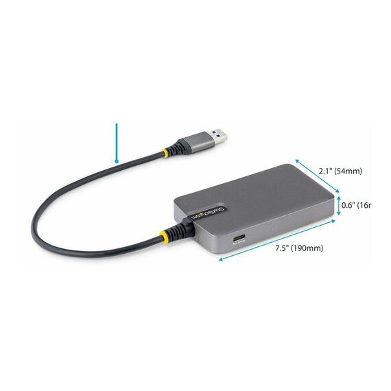 StarTech.com / Hub / 4 x USB 3.2 Gen 1 + 1 x US | 5G4AC-USB-A-HUB