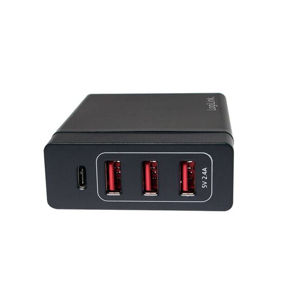 LogiLink Table Charger / Power adapter / 72 Watt / 4 out | PA0122