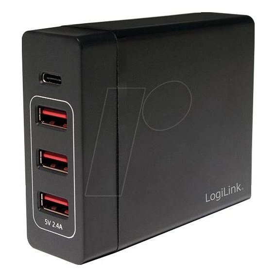 LogiLink Table Charger / Power adapter / 72 Watt / 4 out | PA0122