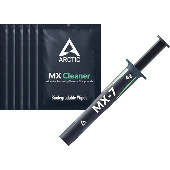 Arctic MX7 4g with 6pcs MX Cleaner incl. 6pcs MX ACTCP00092A