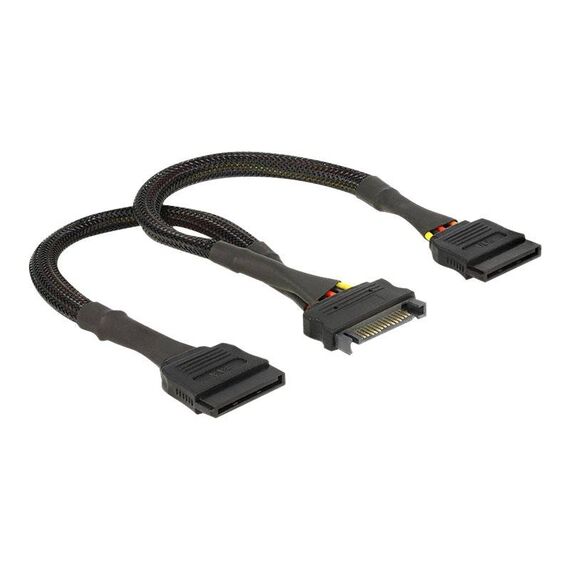 Delock Power cable SATA power (M) to SATA power (F) 25 60135