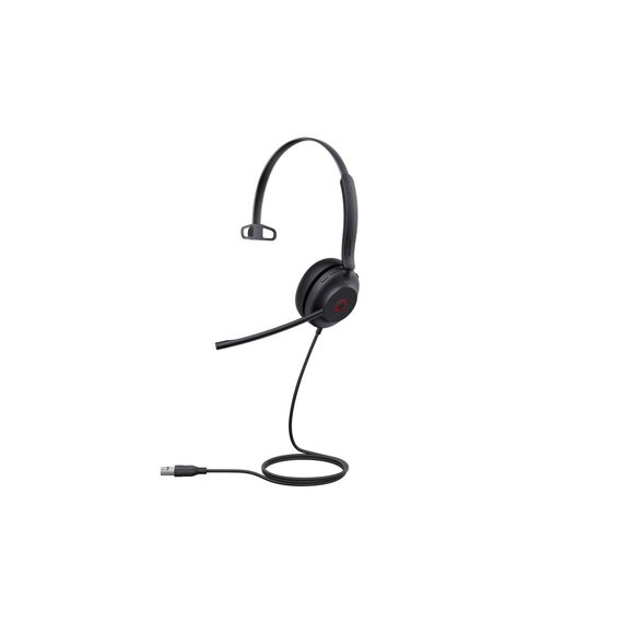 Yealink UH35 Mono Headset onear wired USB black 1308138