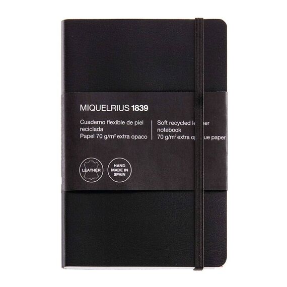 Jakob Maul GmbH LEATHER1839 Notizbuch 104X150 SQU 5mm A042090
