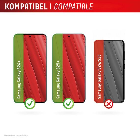Displex Panzerglas Samsung S24 Plus and S25 Plus Premium Screen Protector