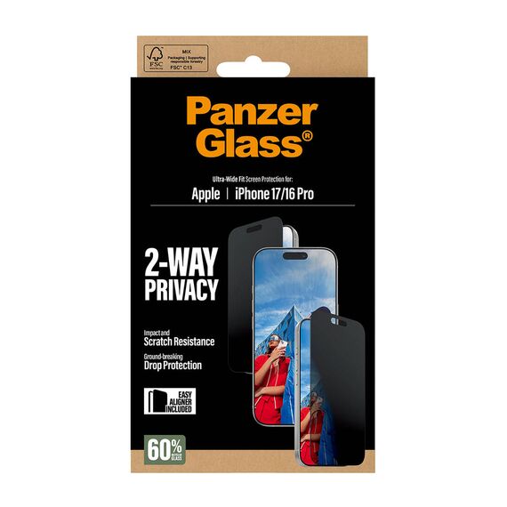PanzerGlass Privacy / Screen protector for mobile phone | PG93414