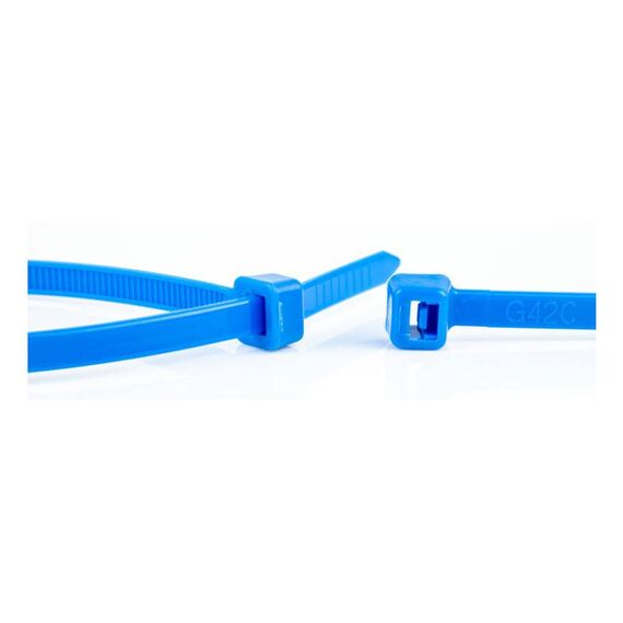 WKK 110194671 / Releasable cable tie / Plastic / Blue / 300 mm /