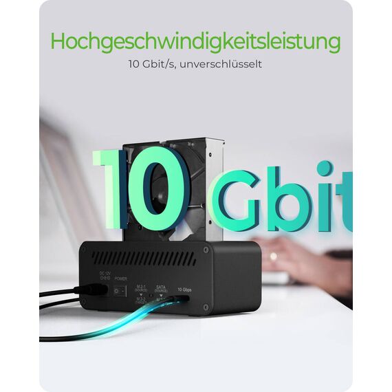 ICY BOX IB-2924MSCL-C31 / HDD / SSD docking station / clone funct