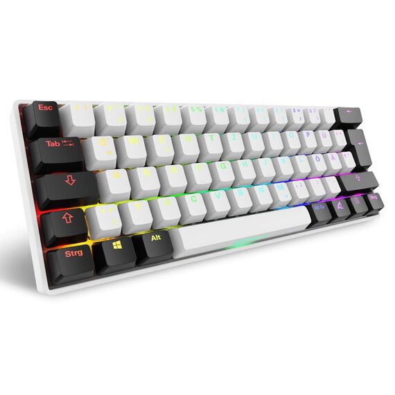 Sharkoon SGK50 S4 / 60% / Wired / USB / QWERTZ /  | 4044951041886