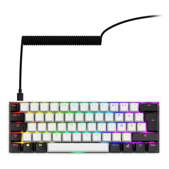 Sharkoon SGK50 S4 / 60% / Wired / USB / QWERTZ /  | 4044951041886