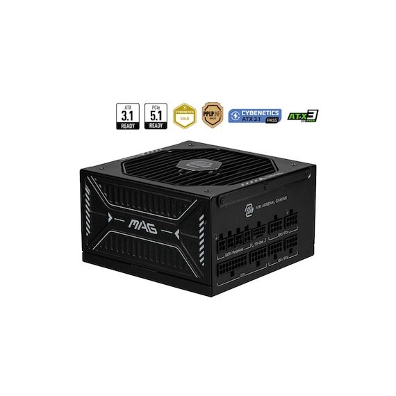 MSI Netzteil MAG A1000GLS PCIE5 / Power Supply  | 306-7ZPIX11-CE0