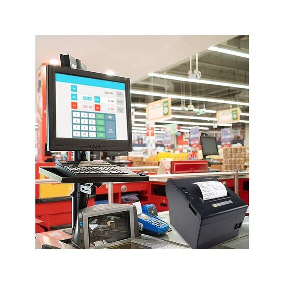 Equip 58 80mm Thermal POS Receipt Printer with Auto Cutter, USB 351005