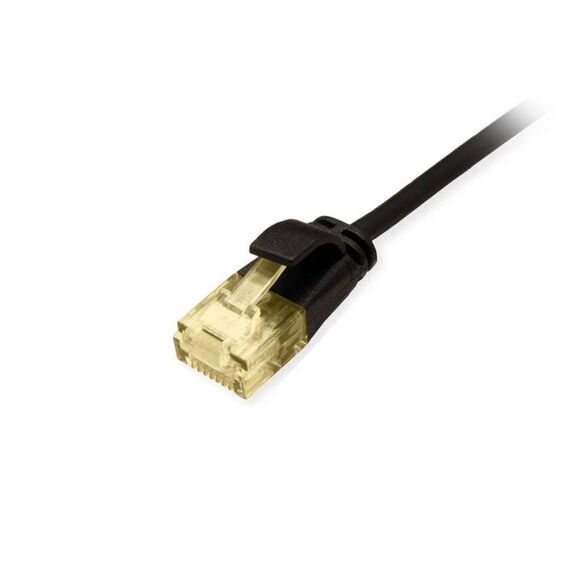 Equip Cat6A U UTP Slim Patch Cable, 1.5m, Black 626904
