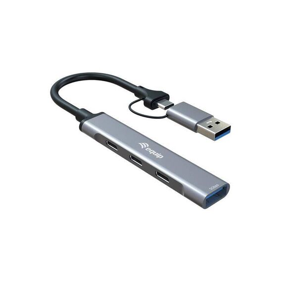 Equip  Slim USB-C Expansion Hub for Laptops and Tablets
