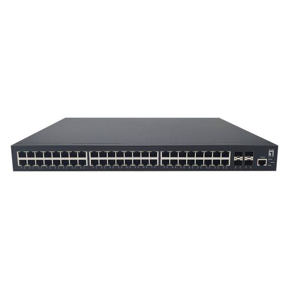 LevelOne 52-Port L3 Lite Managed Gigabit PoE Switch