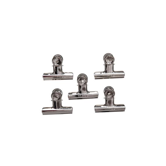 Maul Brief Klemmer / Spring clips / 70 mm / metal / nic | 2177096