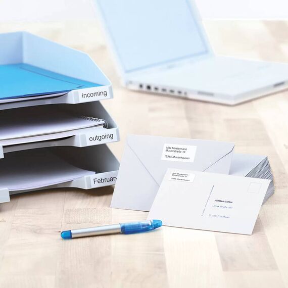 HERMA / Paper / self-adhesive / blue / 12 x 18 mm 1792 lab | 2343